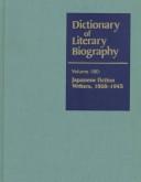 Japanese fiction writers, 1868-1945