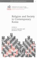 Cover of: Religion and society in contemporary Korea