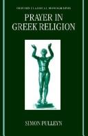 Prayer in Greek religion by Simon Pulleyn