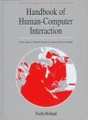 Cover of: Handbook of human-computer interaction