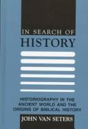 In search of history by John Van Seters