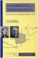 Mathematics and mathematicians : mathematics in Sweden before 1950