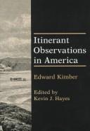 Cover of: Itinerant observations in America
