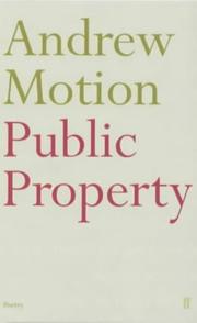 Cover of: Public Property