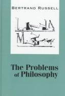Cover of: The problems of philosophy by Bertrand Russell