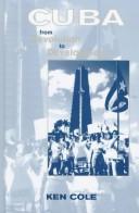 Cover of: Cuba from revolution to development