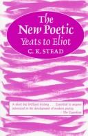 The new poetic : Yeats to Eliot