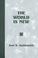 Cover of: The world is new