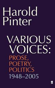 Various voices : prose, poetry, politics, 1948-2005