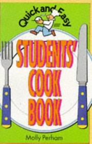 Quick and easy students' cookbook