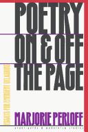 Cover of: Poetry on & off the page: essays for emergent occasions