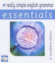 Really simple English grammar