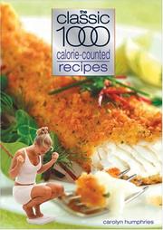 The classic 1000 calorie-counted recipes