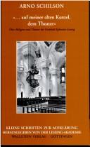 Cover of: "--auf meiner alten Kanzel, dem Theater": über Religion und Theater bei Gotthold Ephraim Lessing