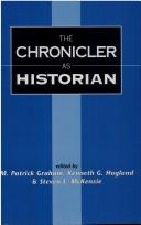 Cover of: The Chronicler as historian