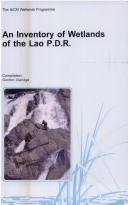 Cover of: An inventory of wetlands of the Lao P.D.R.