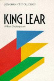 Critical essays on King Lear, William Shakespeare