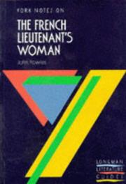 Cover of: John Fowles, "French Lieutenant's Woman"