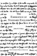 Cover of: The emergence of standard English by John H. Fisher