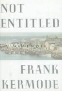 Not entitled by Kermode, Frank