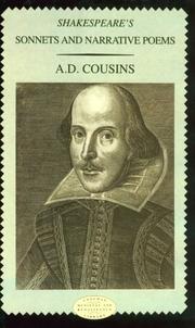 Cover of: Shakespeare's sonnets and narrative poems