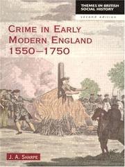 Crime in early modern England, 1550-1750