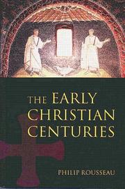 Cover of: The early Christian centuries