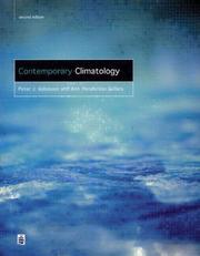 Contemporary climatology by P. J. Robinson, Peter Robinson, Ann Henderson-Sellers