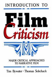 Cover of: An introduction to film criticism