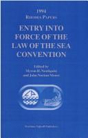 Entry into force of the Law of the Sea Convention