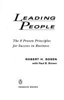 Cover of: Leading people: transforming business from the inside out