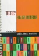Cover of: The brief English handbook: Edward A. Dornan, Charles W. Dawe.
