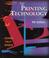 Cover of: Printing technology