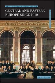 The Longman companion to Central and Eastern Europe since 1919