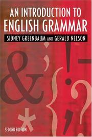 An introduction to English grammar