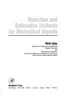 Detection and estimation methods for biomedical signals
