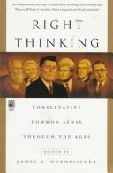 Cover of: Right Thinking: Conservative Common Sense Through the Ages