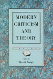 Modern criticism and theory : a reader