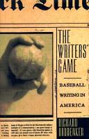 The writers' game by Richard Orodenker