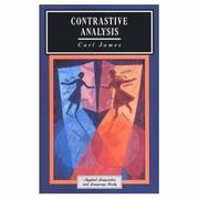 Contrastive analysis by Carl James