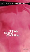 Cover of: The gay critic