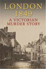 Cover of: London 1849: A Victorian Murder Story