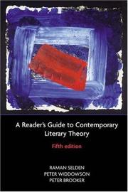 Cover of: A reader's guide to contemporary literary theory by Raman Selden