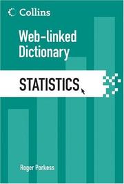 Cover of: Statistics: Web-Linked Dictionary (Collins Web-Linked Dictionary)