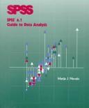 Cover of: SPSS 6.1 guide to data analysis