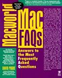Cover of: Macworld Mac faqs