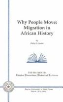 Cover of: Why People Move