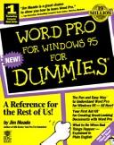 Cover of: Word Pro for Windows 95 for dummies by James G. Meade