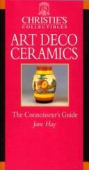 Art deco ceramics by Jane Hay