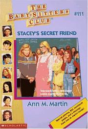 Cover of: Stacey's Secret Friend (Baby-Sitters Club) by Ann M. Martin